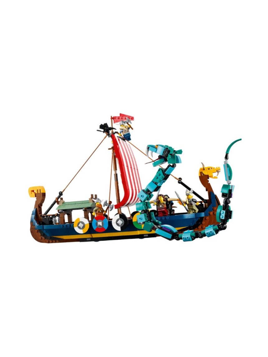 Lego creator 3in1 viking ship & the midgard serpent 31132 - Lego, Lego Creator