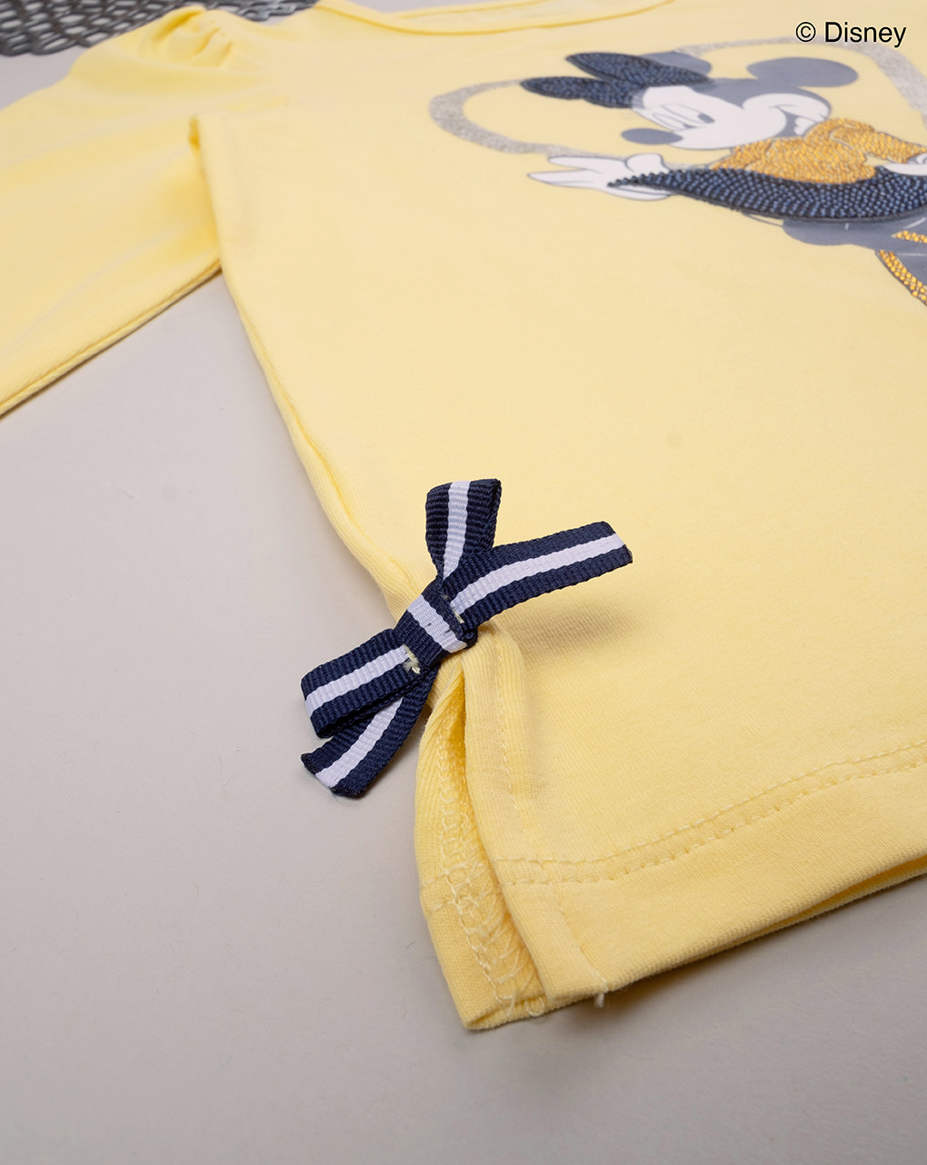 παιδική μπλούζα κίτρινη με τη minnie για κορίτσι - Prénatal