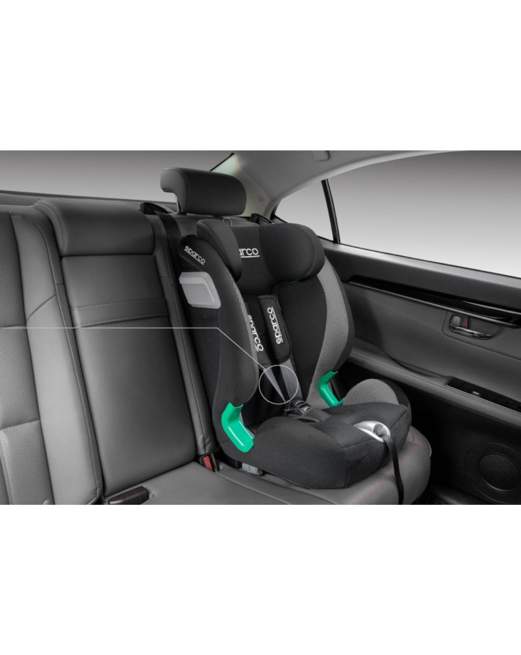Sparco κάθισμα αυτοκινήτου i-size (76-150cm) grey sk5000i_gr - SPARCO