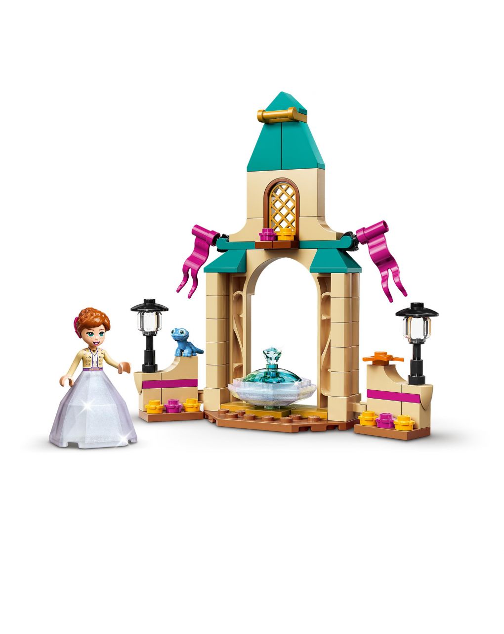 Lego  disney princess η αυλή του κάστρου της άννας 43198 - Lego