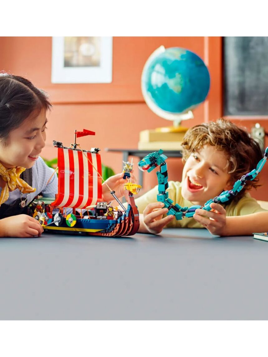 Lego creator 3in1 viking ship & the midgard serpent 31132 - Lego, Lego Creator
