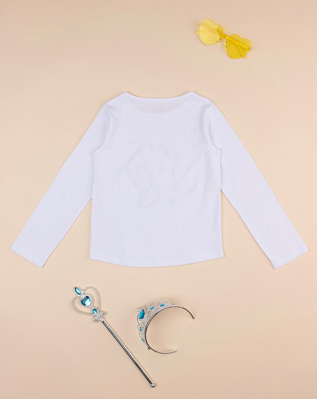 παιδική μπλούζα λευκή με μονόκερο για κορίτσι - Prénatal