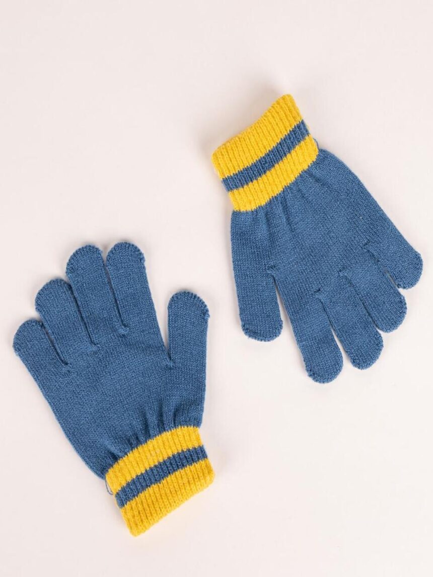 παιδικό χειμερινό σετ σκουφάκι, κασκόλ και γάντια bluey για αγόρι 2200010066 - Disney