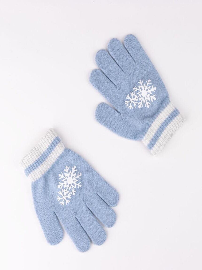 παιδικό χειμερινό σετ σκουφάκι και γάντια frozen για κορίτσι 2200010052 - Disney