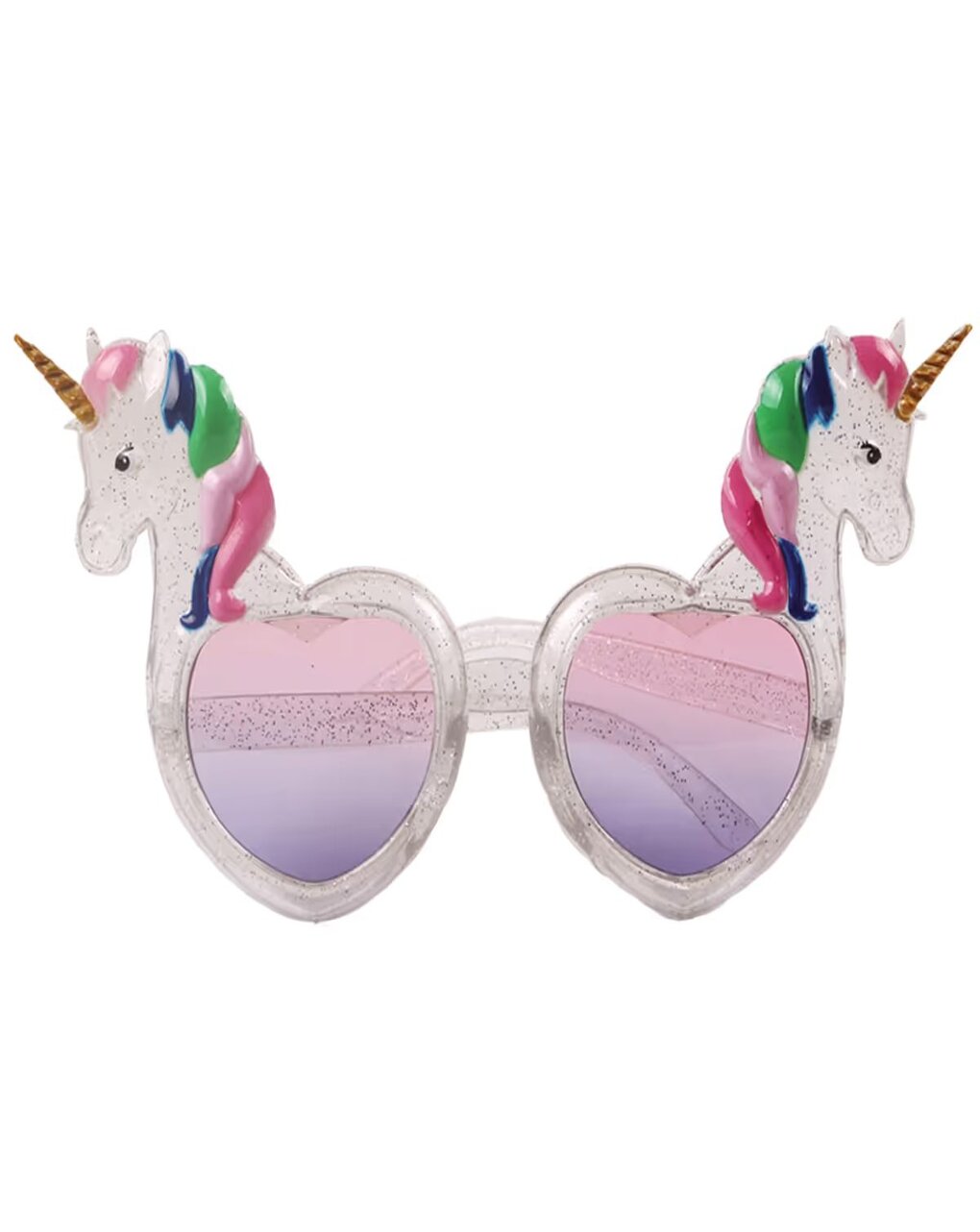 τσα-φαλ αποκριάτικα γυαλιά μονόκερος α0641