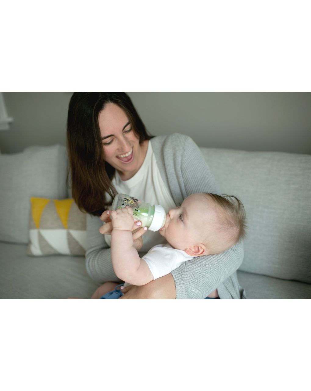 Dr. brown's options+ πλαστικό μπιμπερό με φαρδύ λαιμό & anti-colic λαγουδάκι 150ml 112.70.1hc.388 - Dr Browns