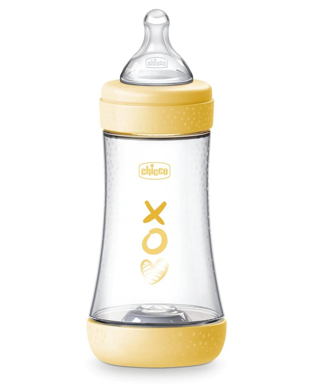 Chicco πλαστικό μπιμπερό p5 κίτρινο 240ml 2m+ - Chicco