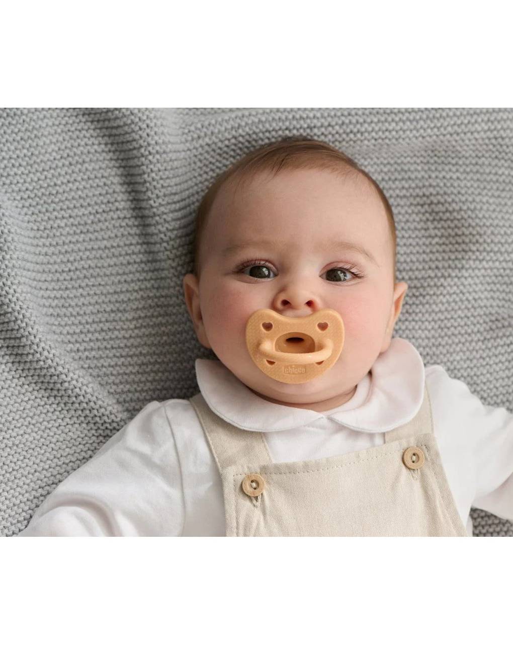 Chicco πιπίλα physioforma soft luxe 2-6m γκρι - Chicco