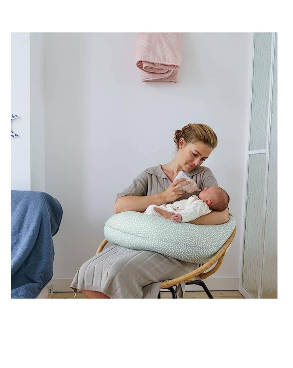 Doomoo μαξιλάρι θηλασμού buddy cloudy kaki - Doomoo