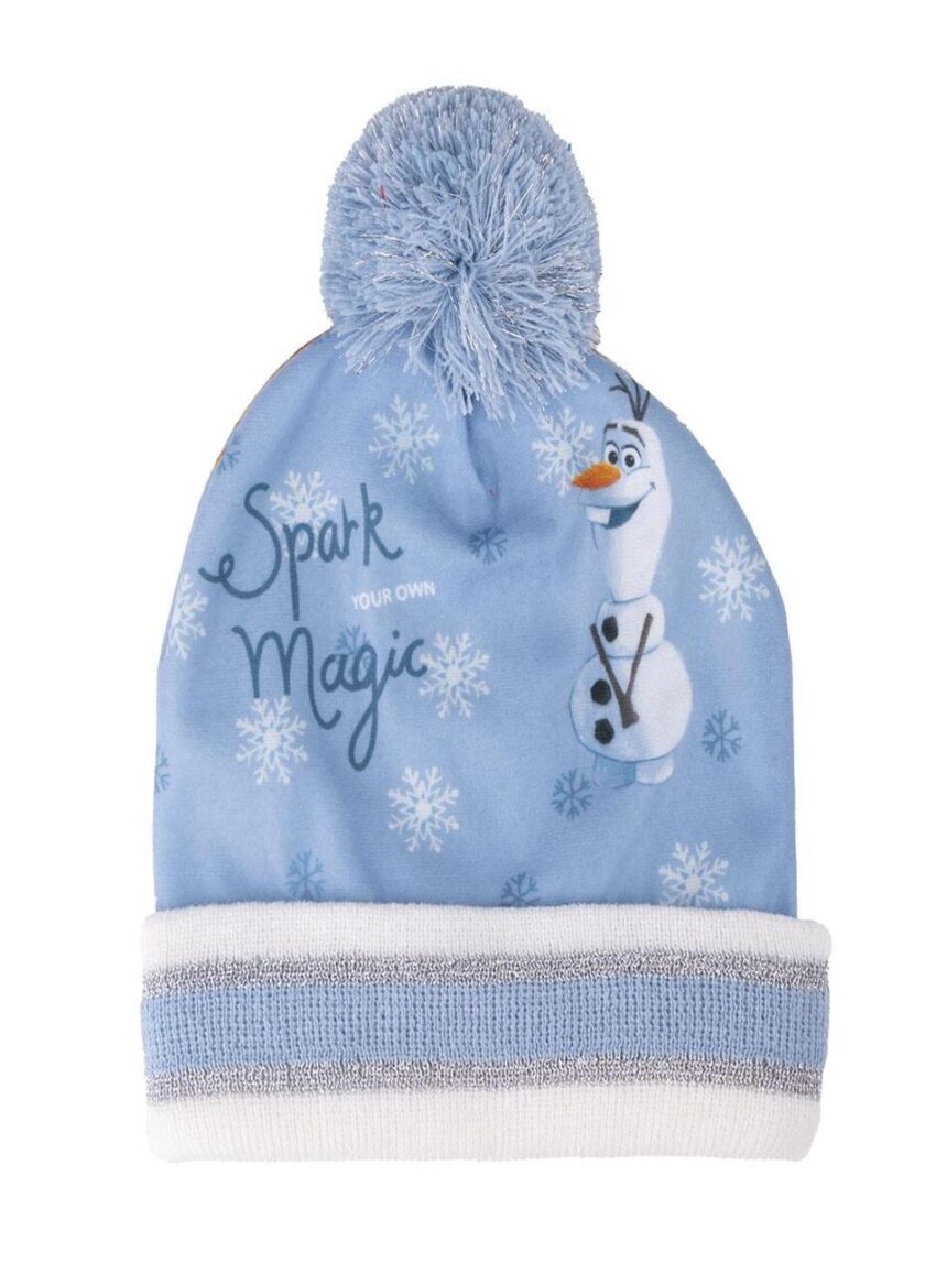 παιδικό χειμερινό σετ σκουφάκι και γάντια frozen για κορίτσι 2200010052 - Disney