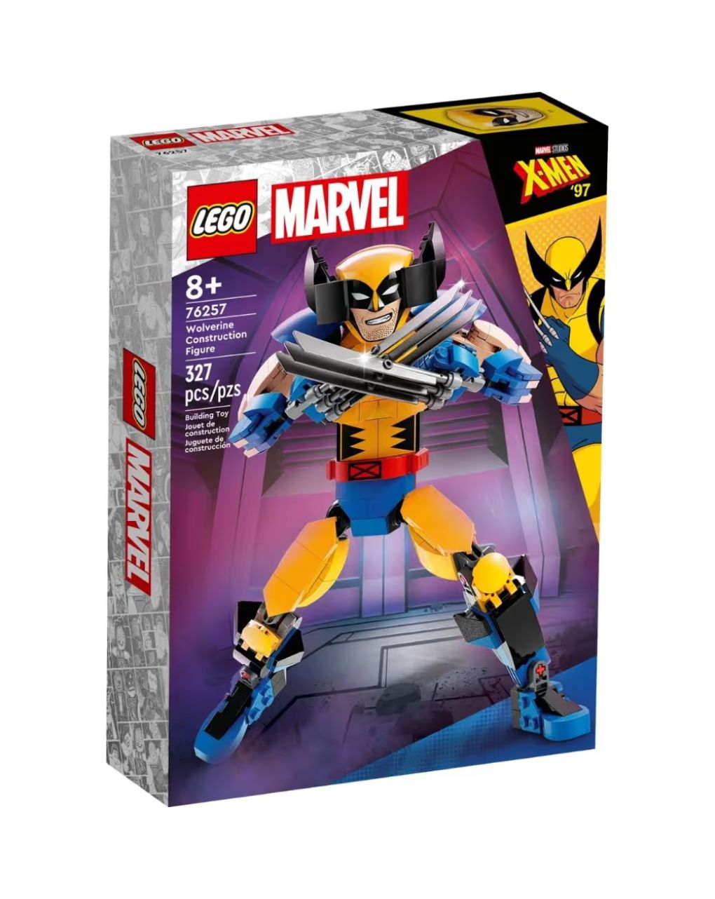 Lego super heroes wolverine construction figure 76257
