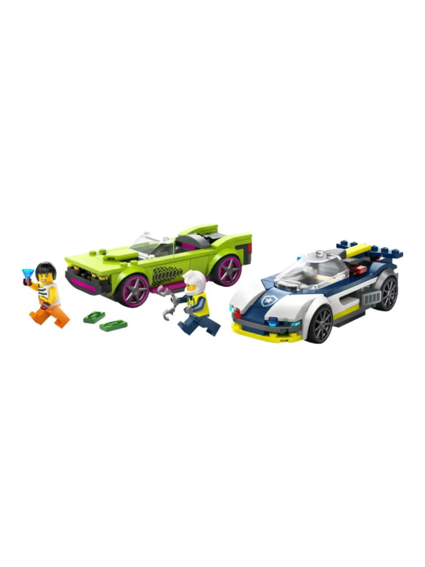 Lego city police car & muscle car chase 60415 - Lego