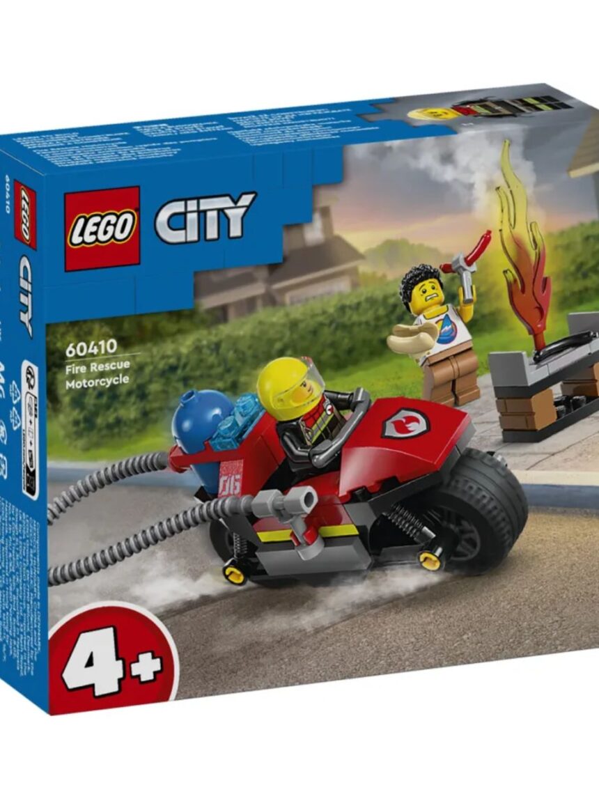 Lego city fire rescue motorcycle 60410 - Lego