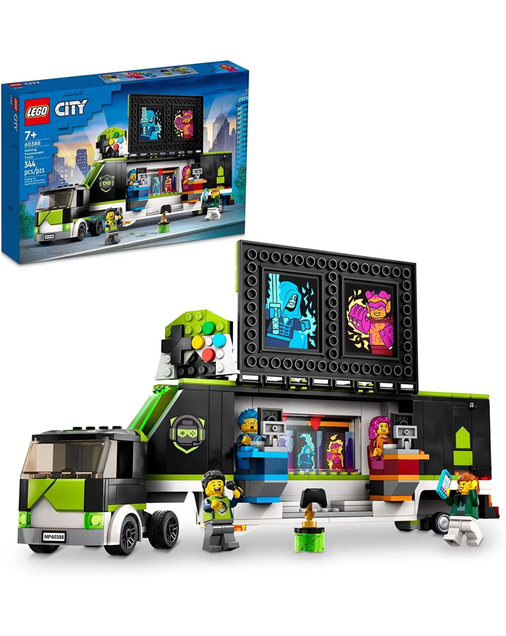 Lego city great vehicles gaming tournament truck 60388