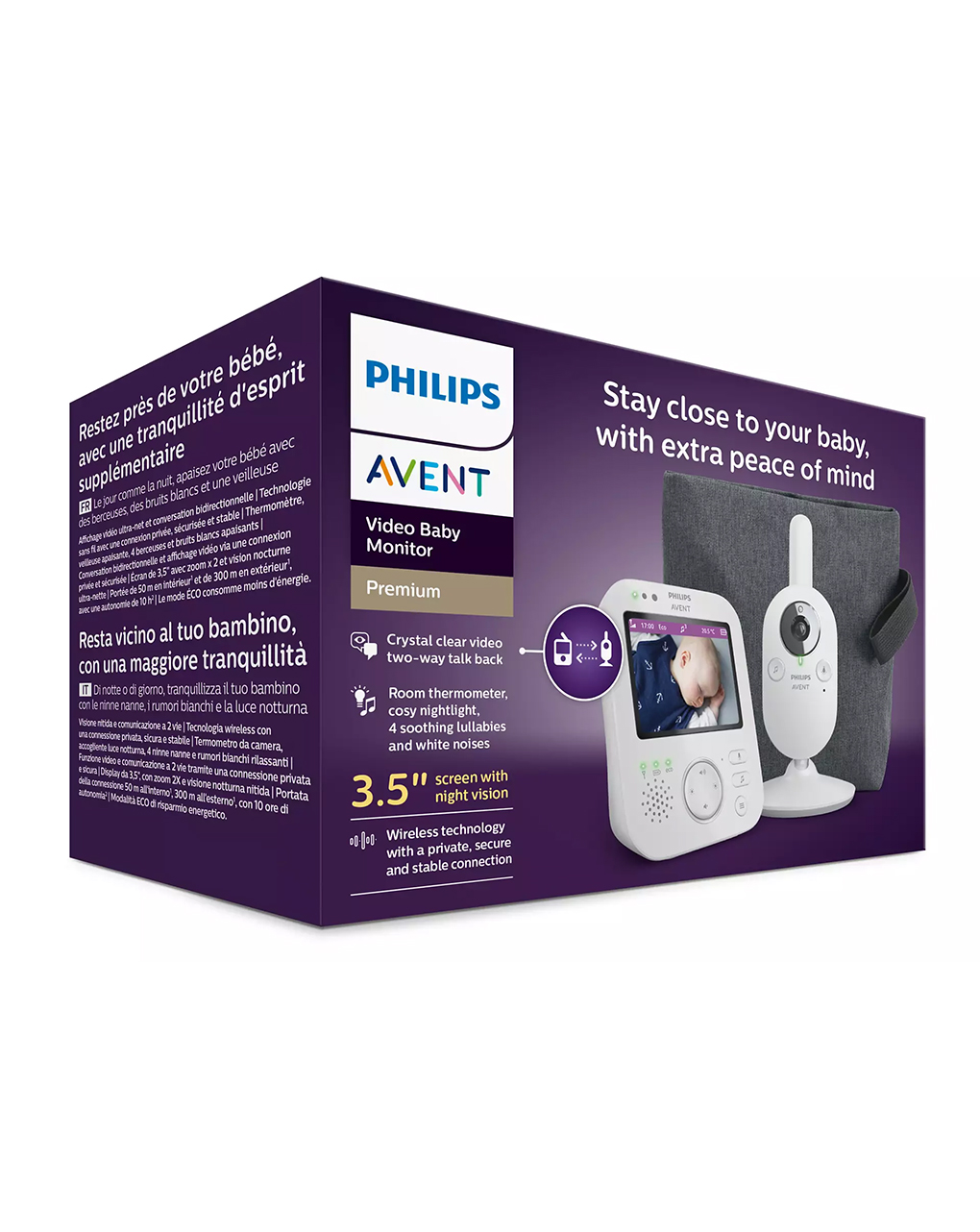 Philips avent video baby monitor premium scd892/26 - Philips Avent