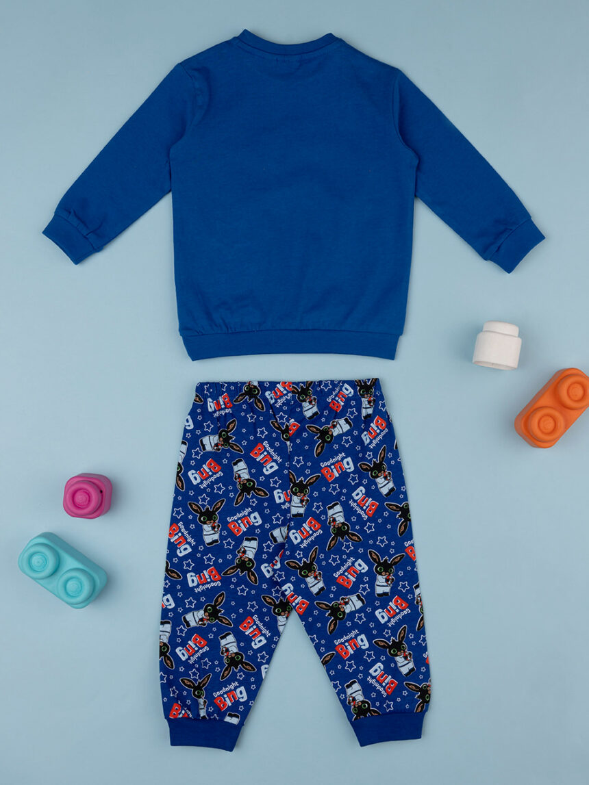 βρεφική πιτζάμα μπλε με τον bing για αγόρι - Prénatal