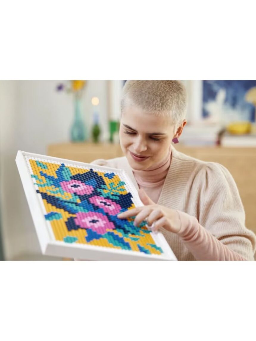 Lego art floral art 31207 - Lego, Lego Art