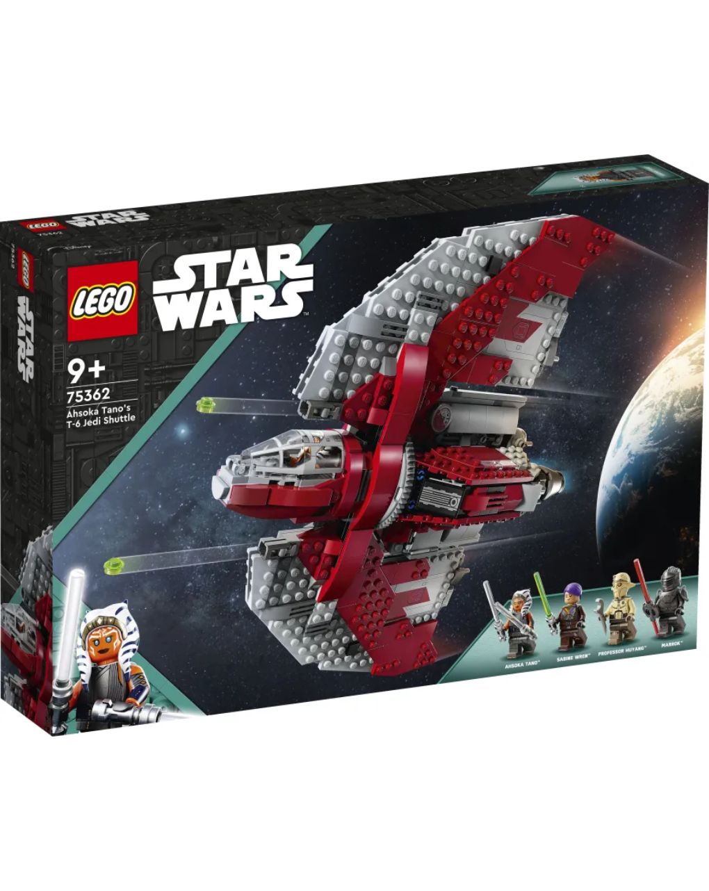 Lego star wars ahsoka tano's t6 jedi shuttle 75362