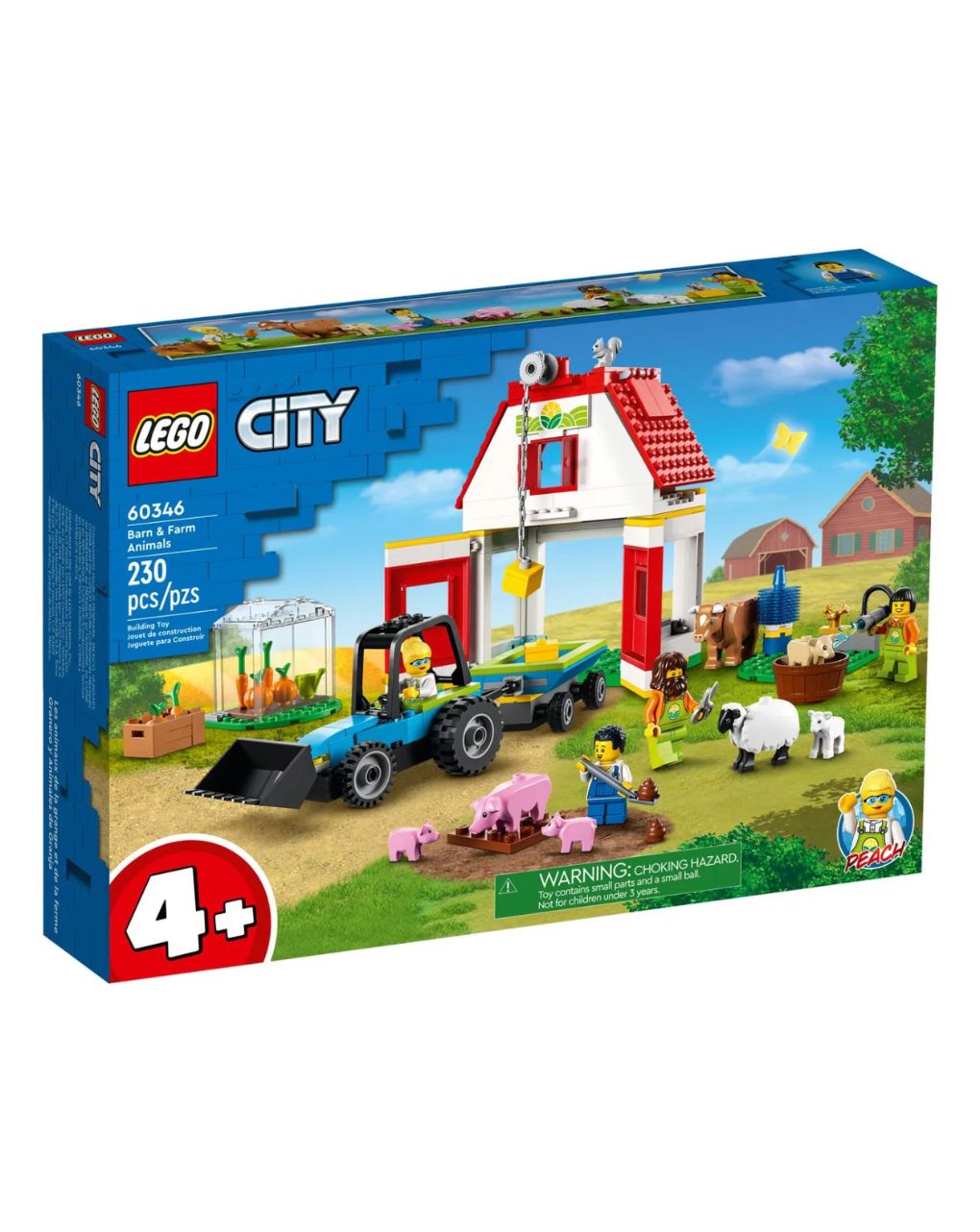 Lego city barn & farm animals 60346
