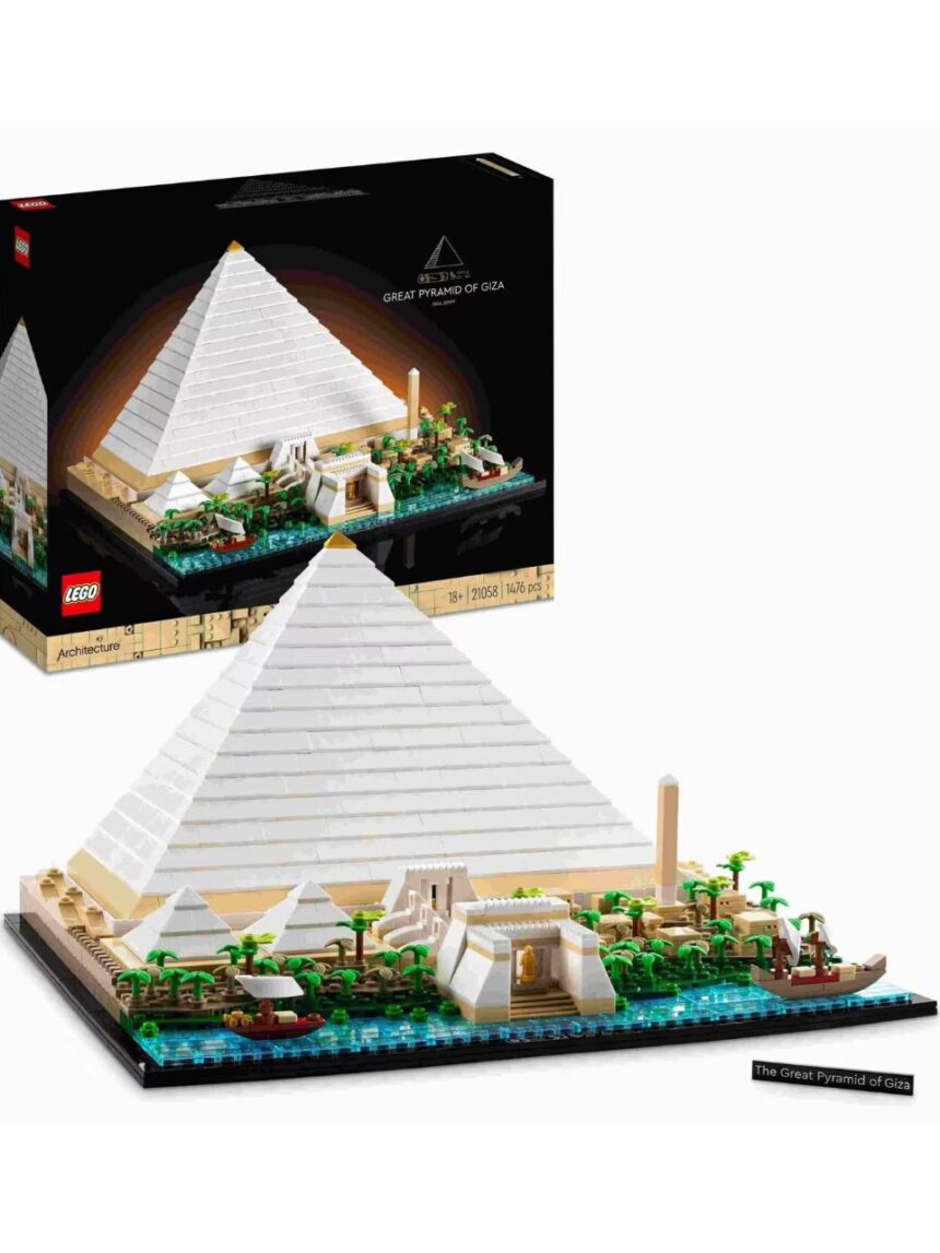 Lego architecture η μεγάλη πυραμίδα της γκίζας 21058 - Lego, Lego Architecture