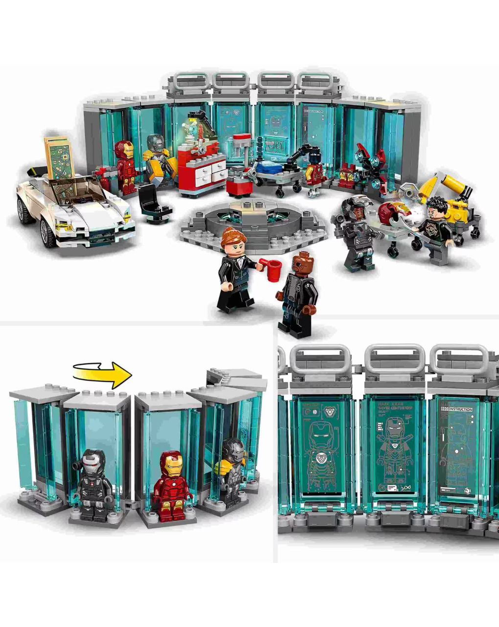 Lego marvel super heroes οπλοστάσιο του iron man 76216 - Lego, Lego Marvel Super Heroes