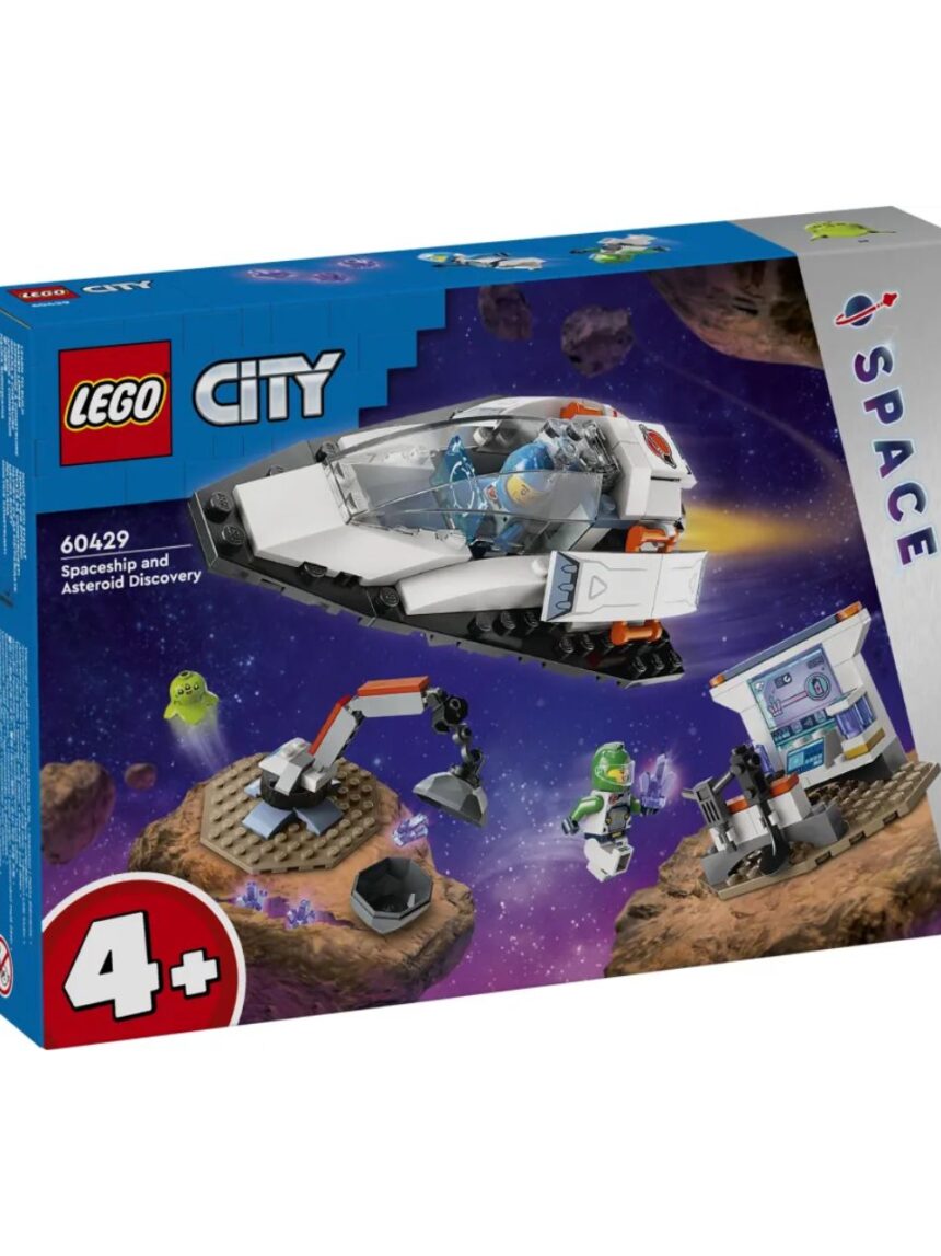 Lego city spaceship & asteroid discovery 60429 - Lego