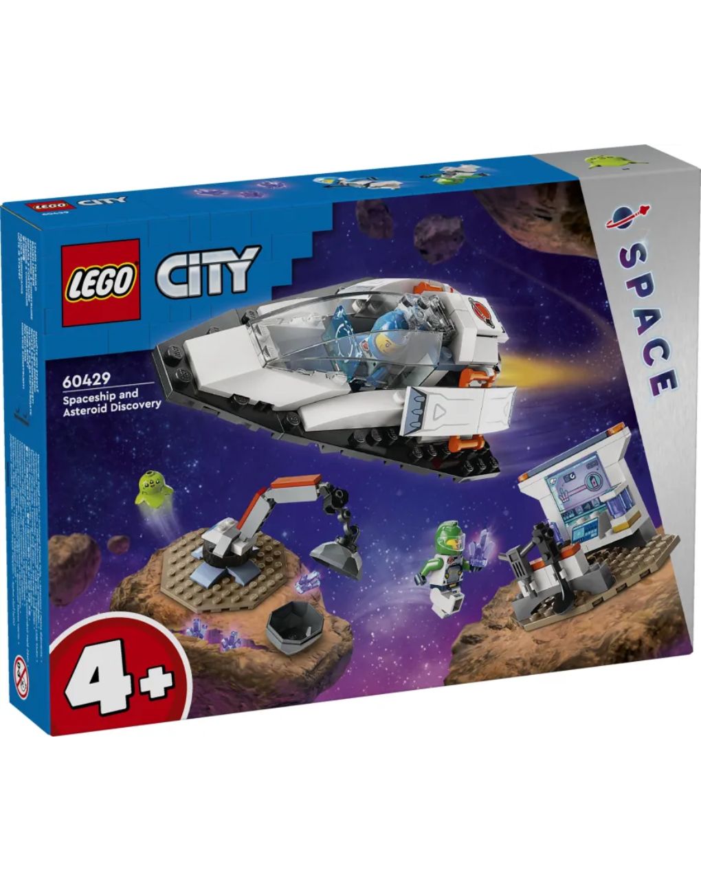 Lego city spaceship & asteroid discovery 60429