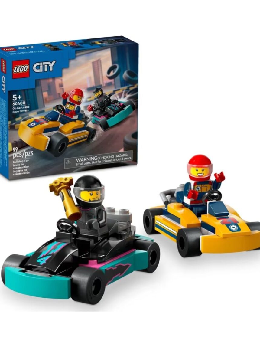 Lego city go-karts and race drivers 60400 - Lego