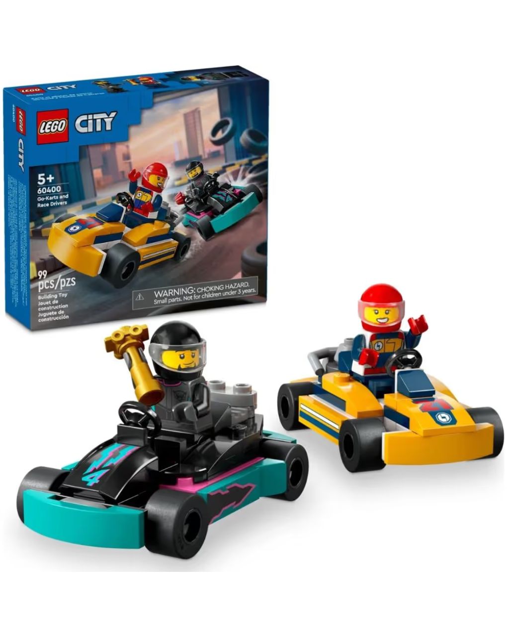 Lego city go-karts and race drivers 60400