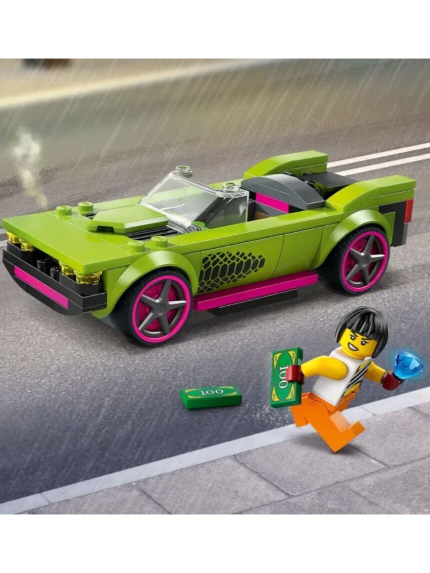 Lego city police car & muscle car chase 60415 - Lego