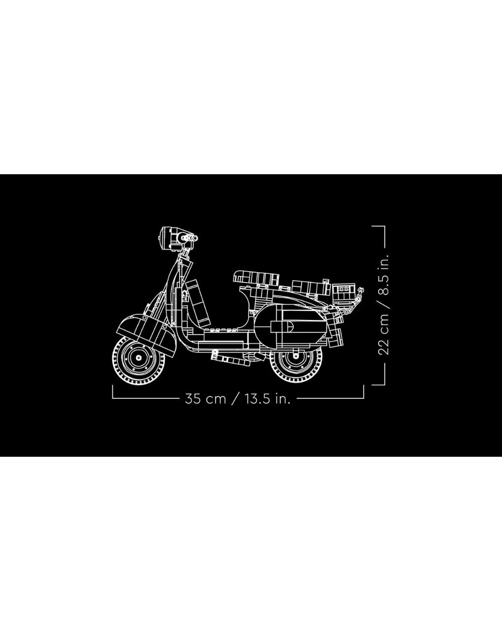 Lego icons vespa 125 10298 - Lego, LEGO ICONS