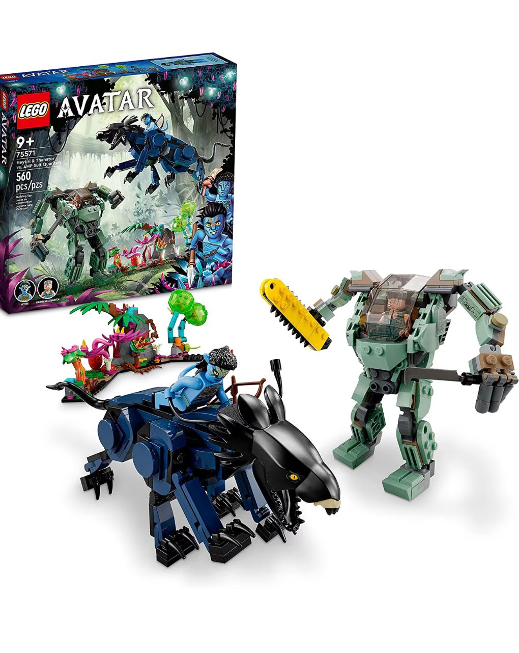 Lego avatar neytiti & thanator vs. amp suit quaritch 75571