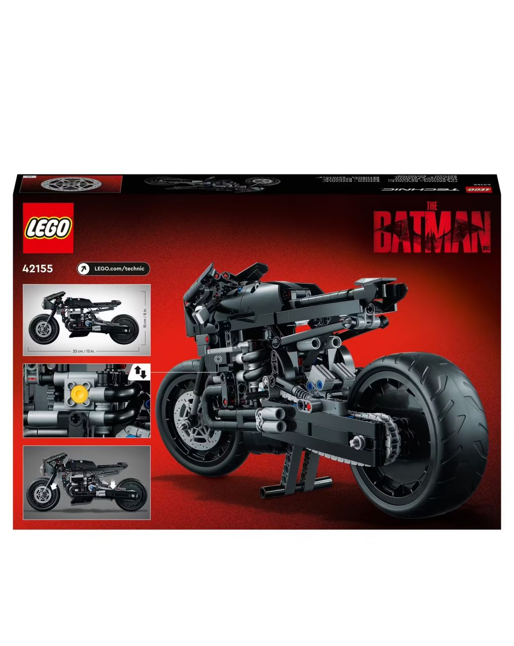 Lego technic the batman-batcycle 42155 - Lego, Lego Technic