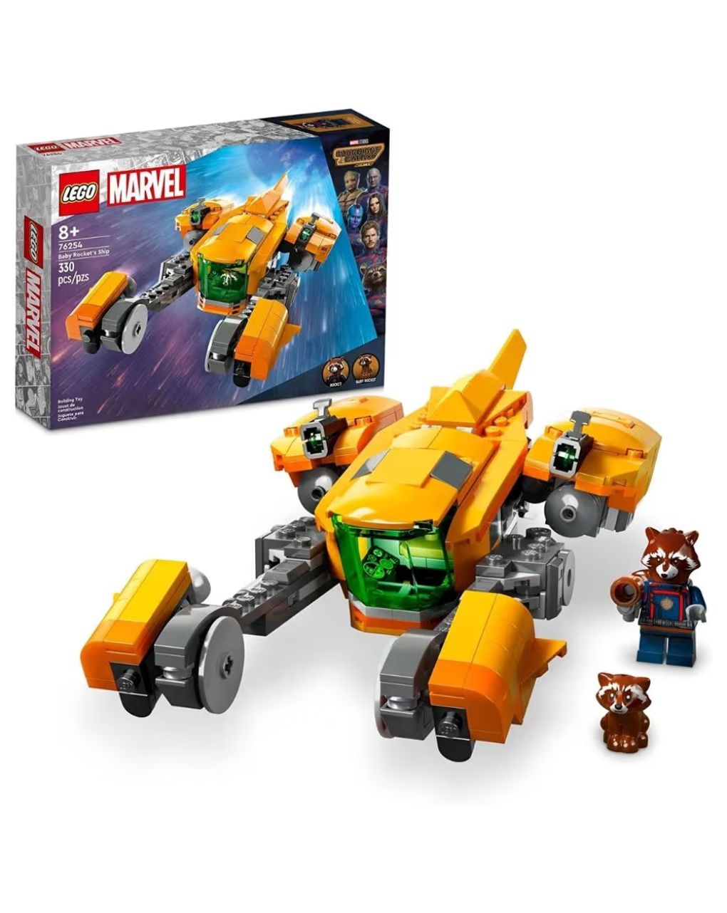 Lego super heroes baby rocket's ship 76254