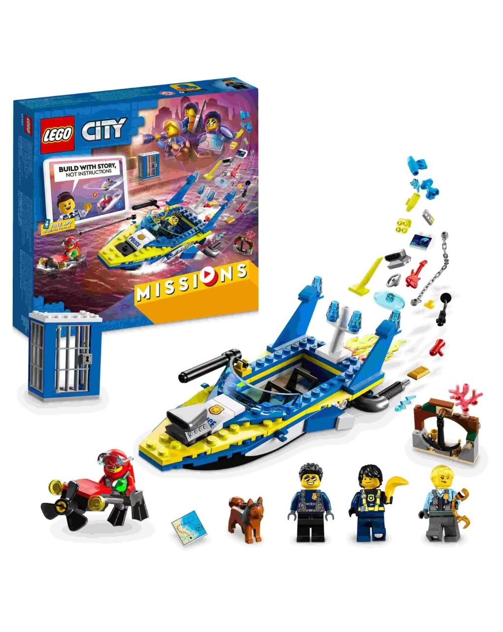 Lego city αποστολές έρευνας της ακτοφυλακής 60355