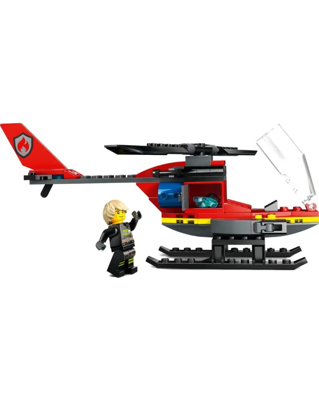 Lego city πυροσβεστικό ελικόπτερο διάσωσης 60411 - Lego