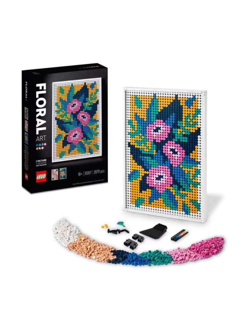Lego art floral art 31207 - Lego, Lego Art