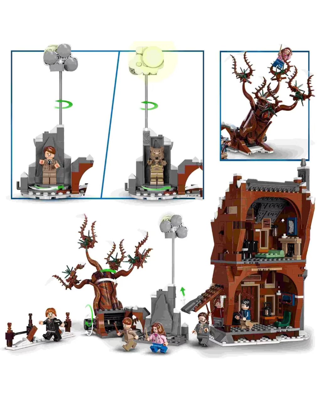 Lego harry potter the shrieking shack & whomping willow 76407 - Lego