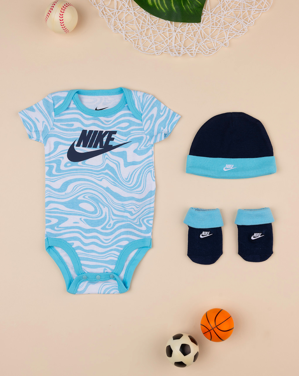 Nike αθλητικό σετ nn1045-bjb για νεογέννητο αγόρι