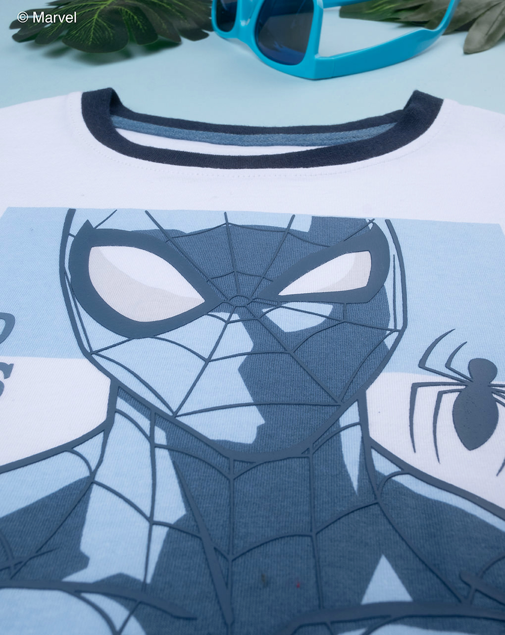 παιδική μπλούζα λευκή με τον spiderman για αγόρι - Prénatal