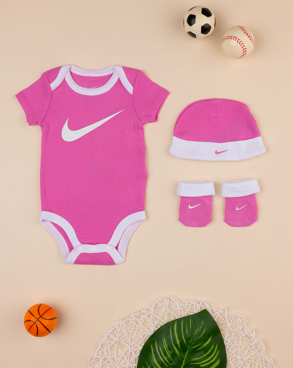 Nike αθλητικό σετ ln0072-mn0072 για νεογέννητο κορίτσι