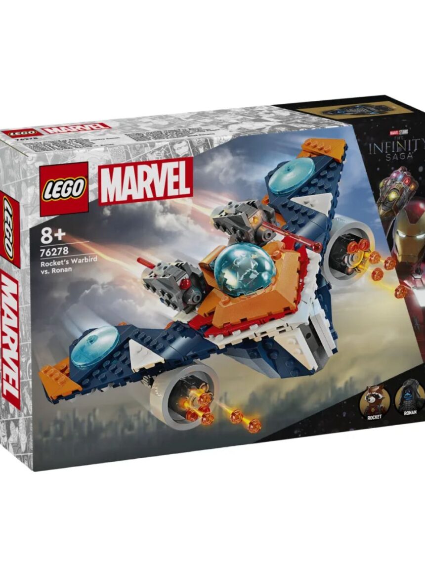 Lego super heroes rocket's warbird vs. ronan 76278 - Lego