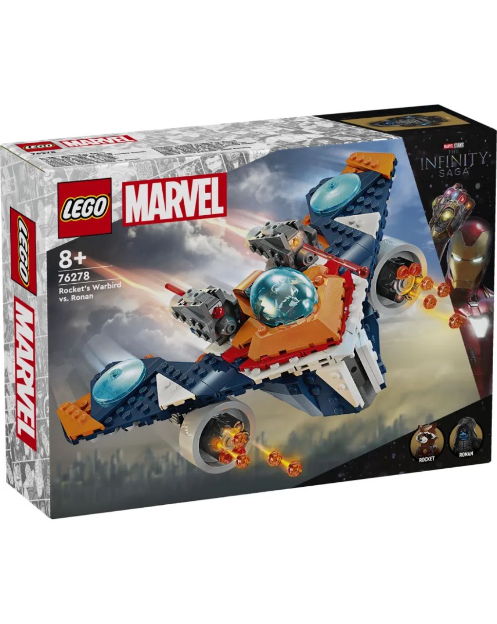 Lego super heroes rocket's warbird vs. ronan 76278 - Lego