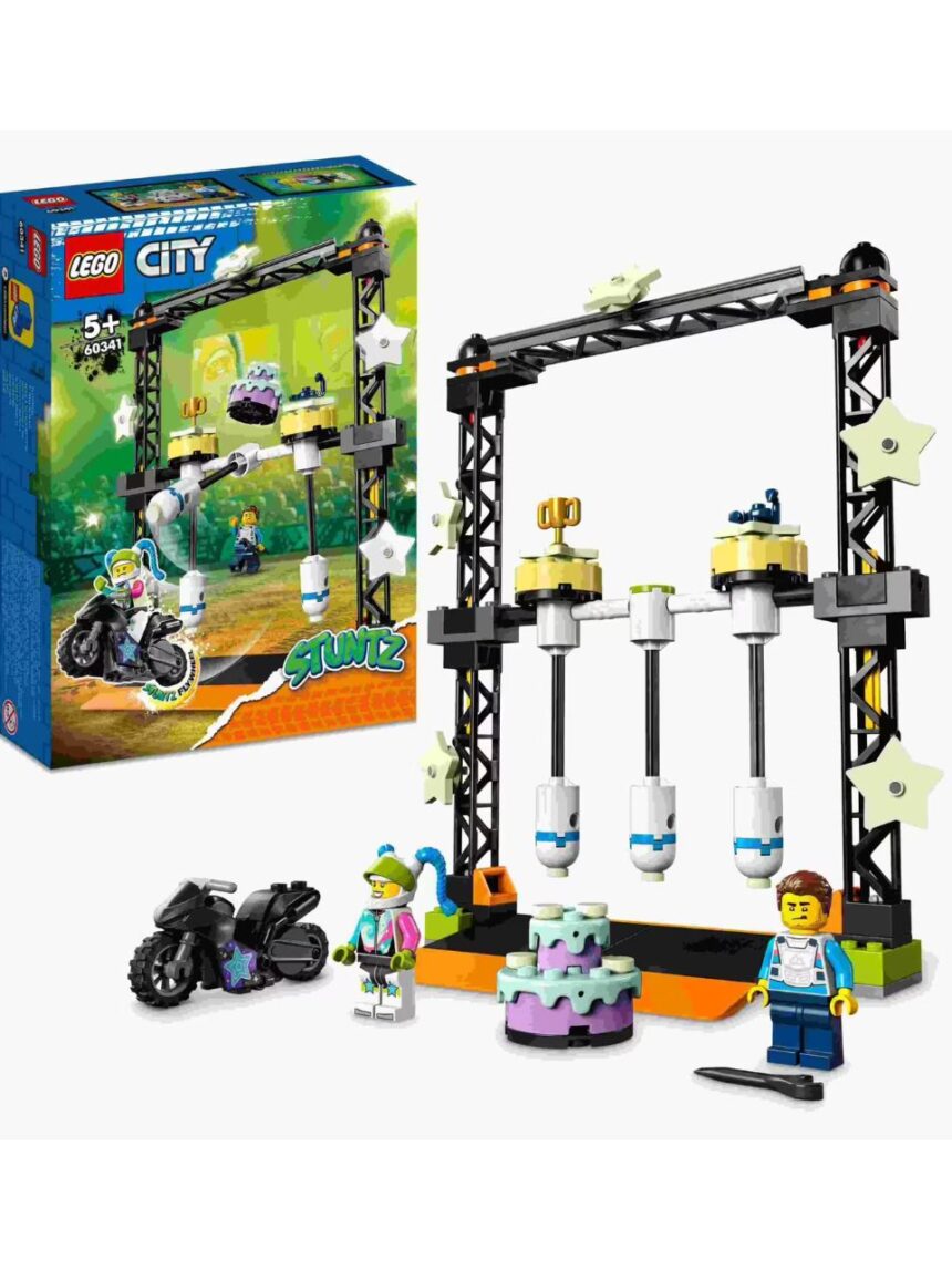 Lego city stuntz ακροβατική δοκιμασία κατάρριψης 60341 - Lego, Lego City