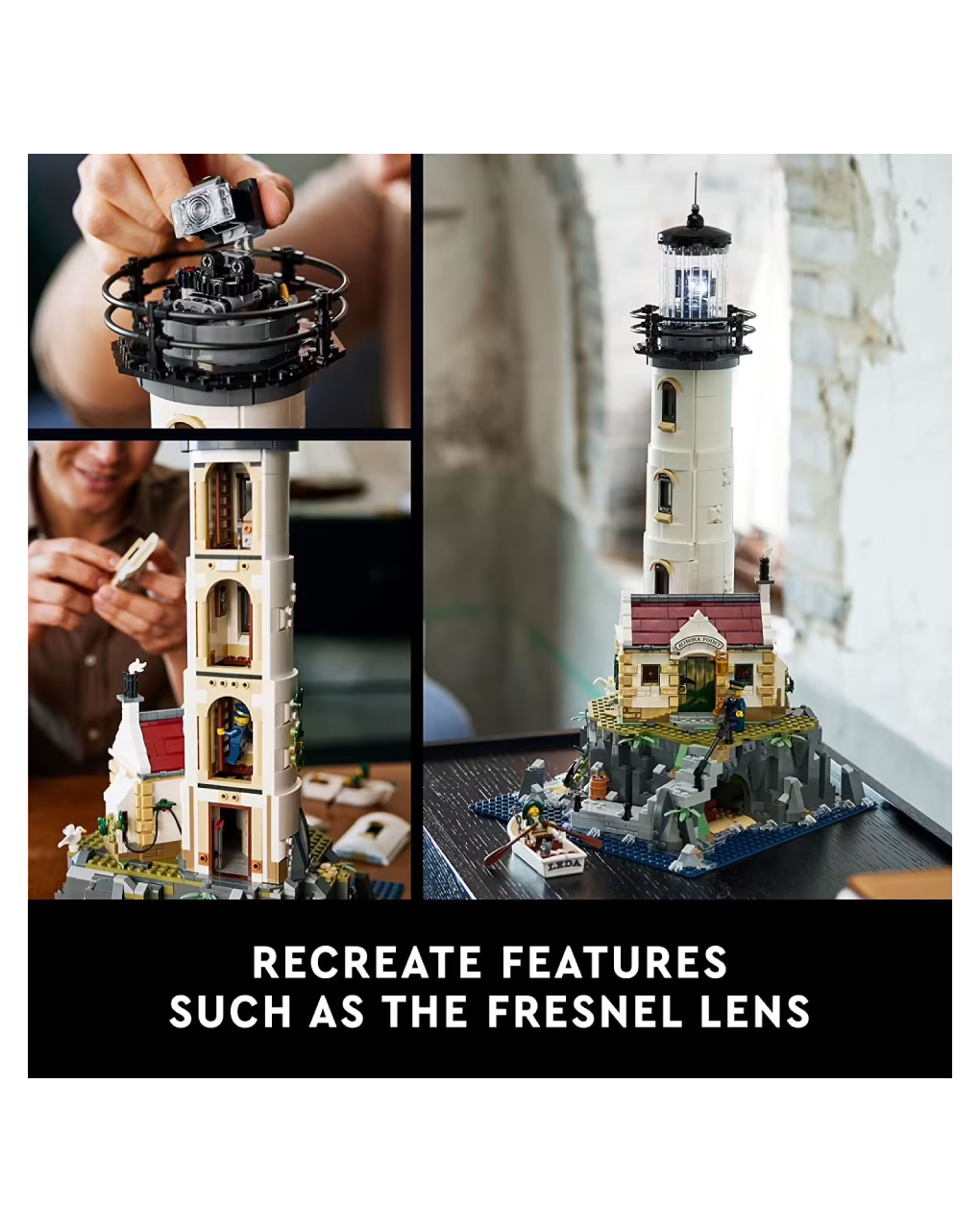 Lego ideas motorized lighthouse 21335 - Lego