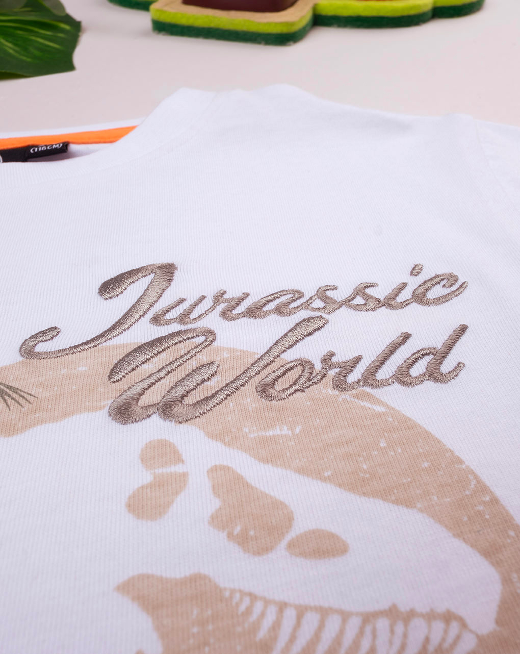 παιδικό t-shirt λευκό jurassic world για αγόρι - Prénatal