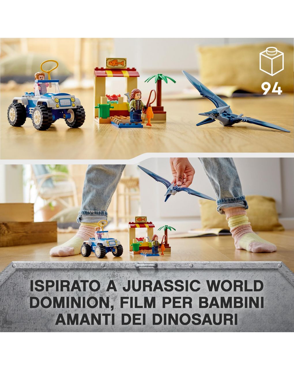 Lego jurassic world pteranodon chase 76943 - Lego