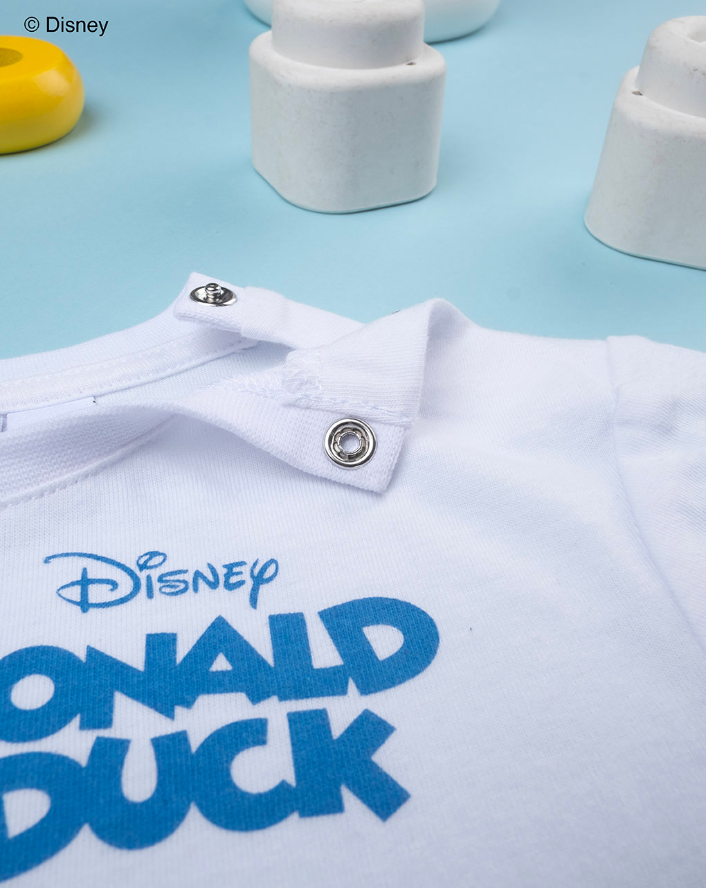 βρεφικό t-shirt λευκό donald για αγόρι - Prénatal