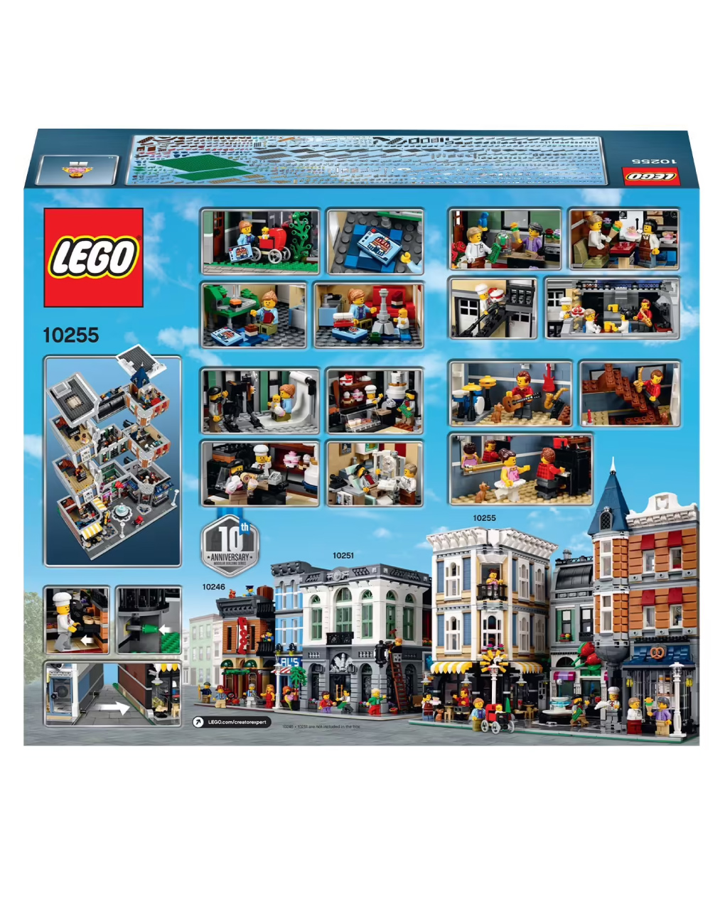 Lego icons assembly square 10255 - Lego