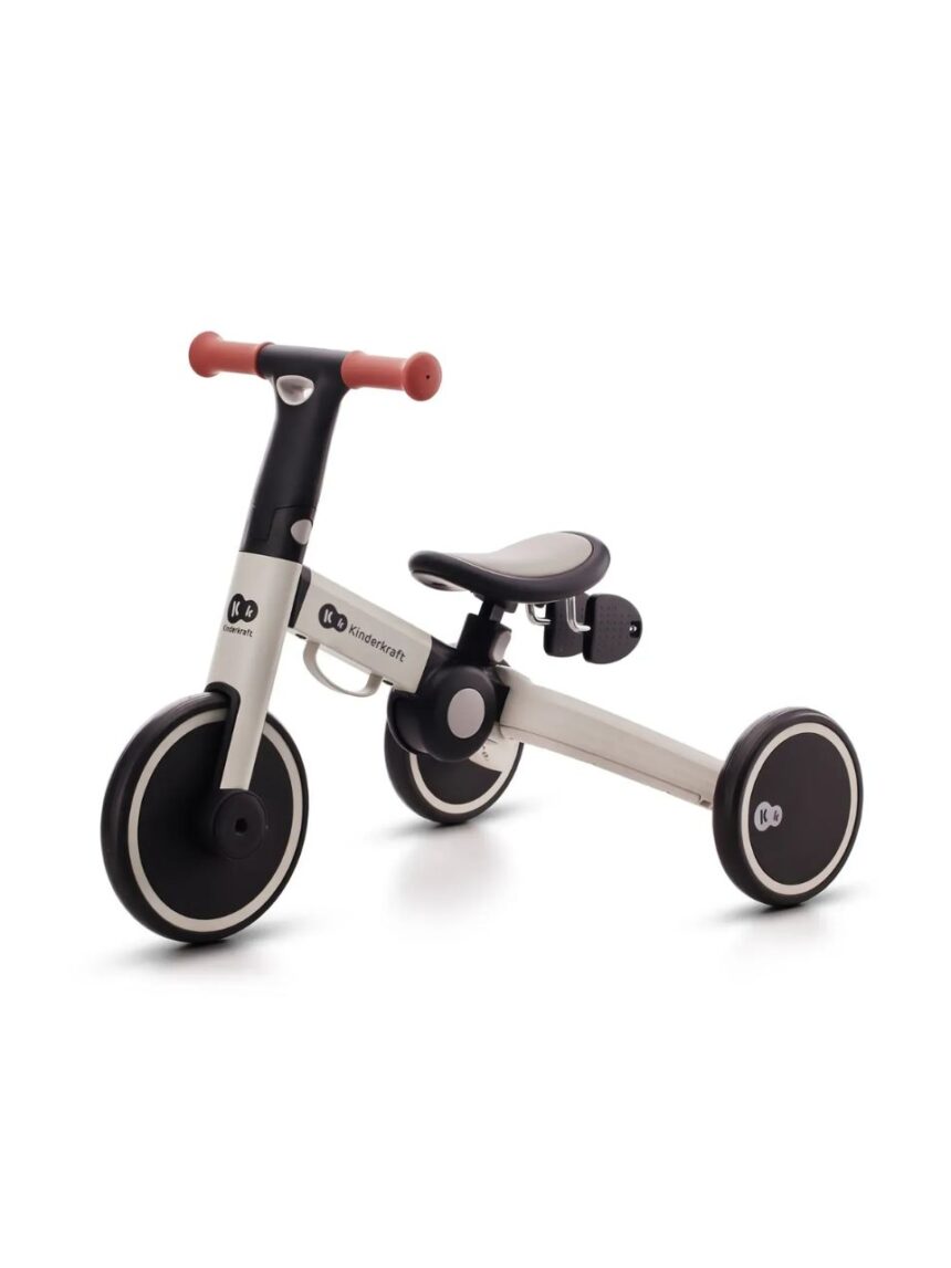 Kinderkraft πτυσόμενο τρίκυκλο ποδήλατο 4trike silver grey kr4tri22gry0000 - Kinderkraft